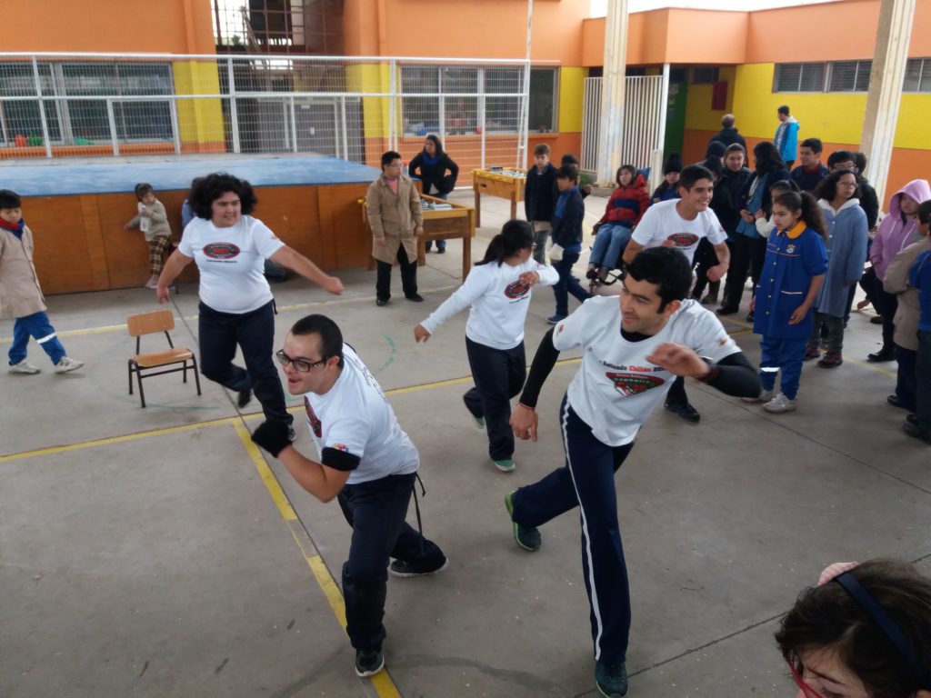 Muestra interactiva y Participativa de Capoeira