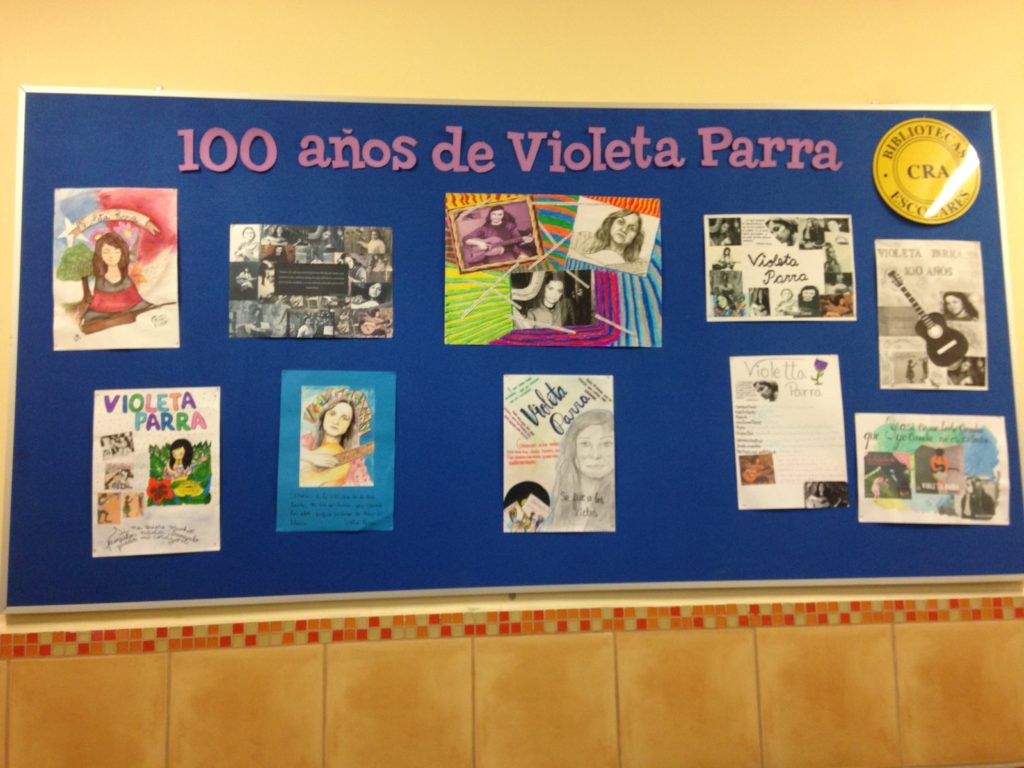 Afiches tema: Violeta Parra