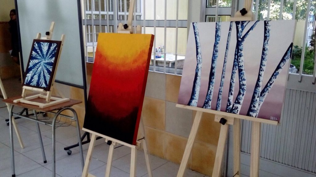 Exposición Pinturas Estudiantes y Docentes