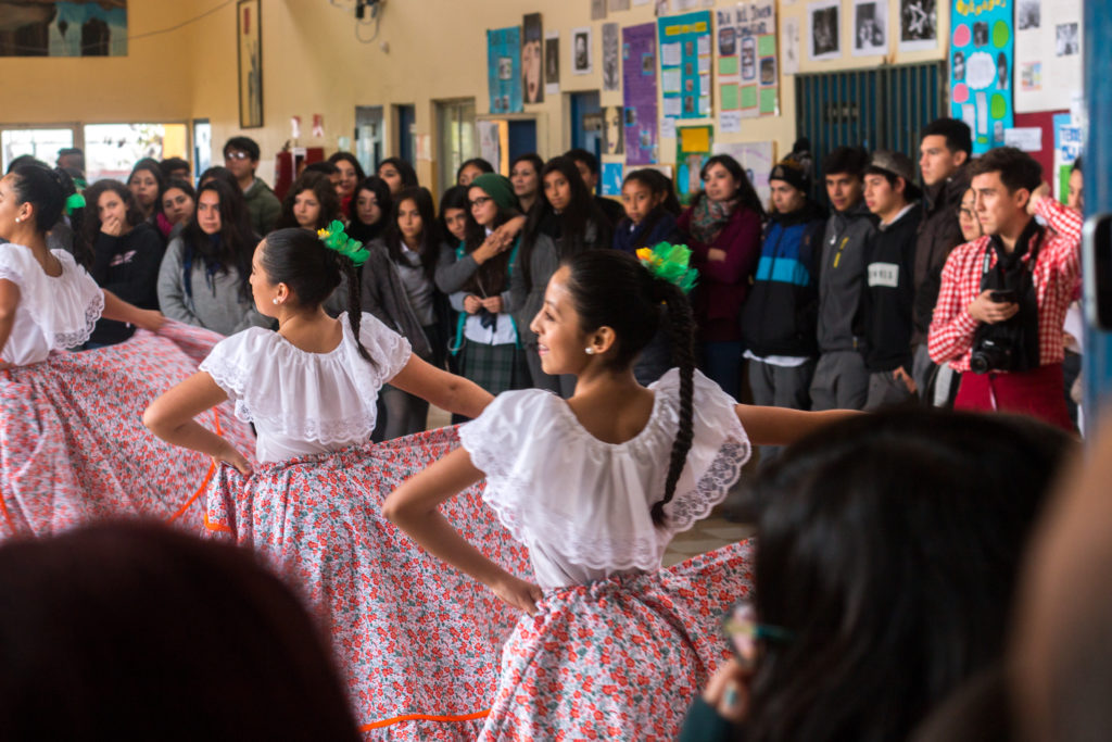 Intervención Danza Liceo Nuevo Mudno