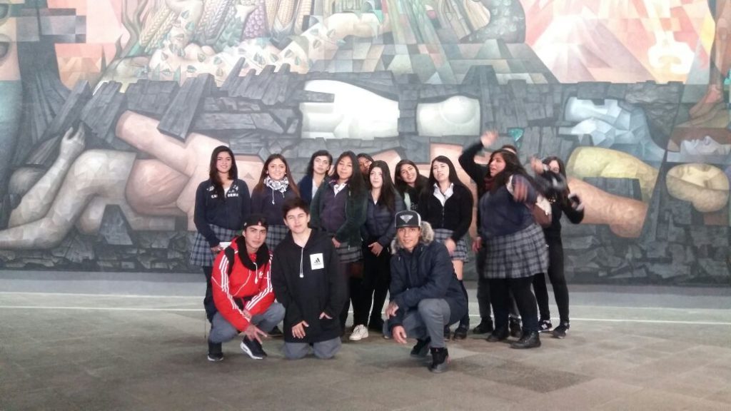 Visita a centros culturales de Concepción