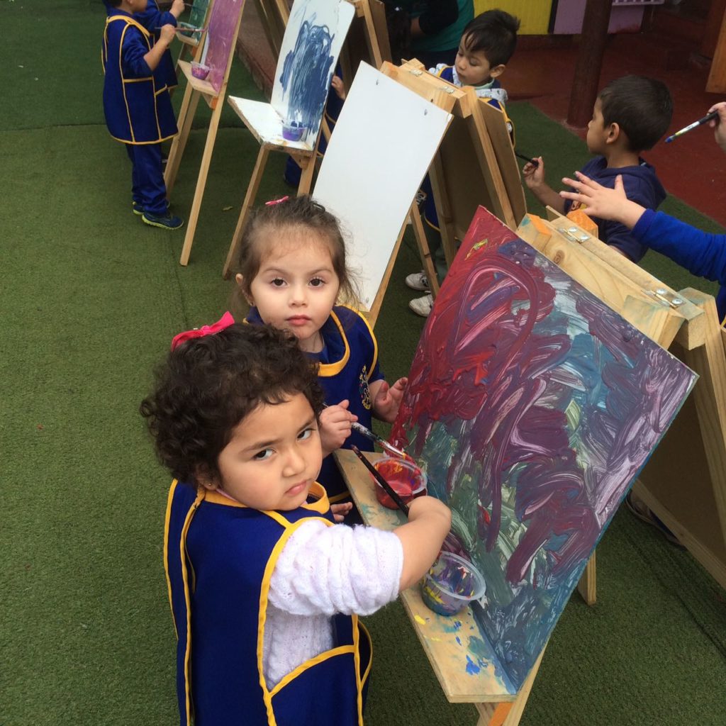 Pintura en atriles