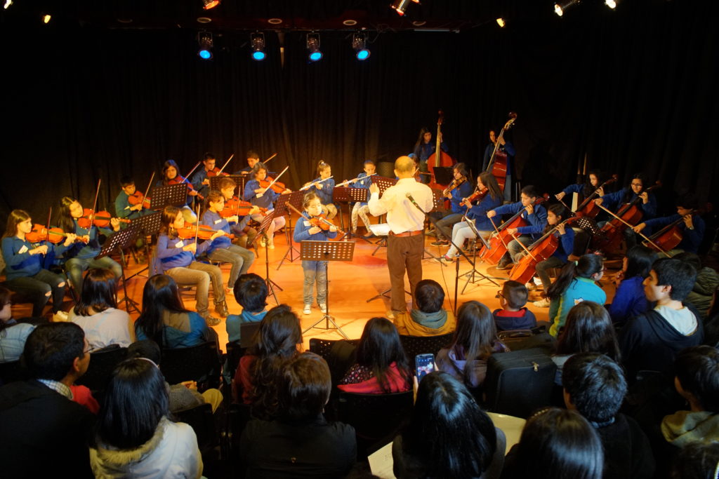 Concierto Didáctico Orquesta Infantil Balmaceda Arte Joven Biobío