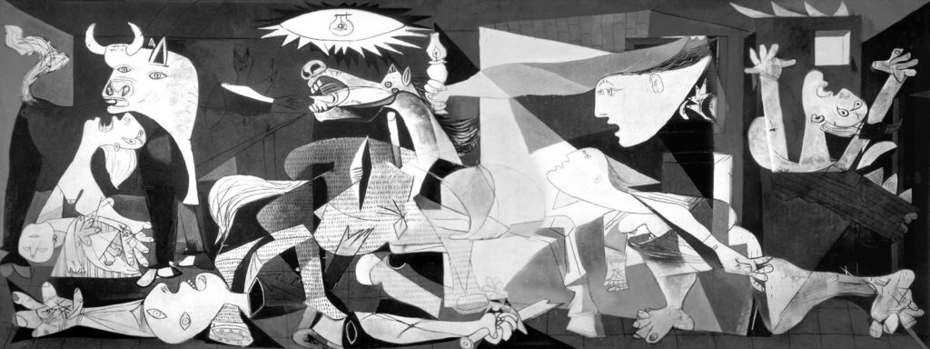 Liceo Luis González Vásquez de Nueva Imperial recreará el mural “Guernica” en la Semana de la Educación Artística.