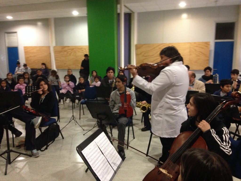 Acciones Artísticas en la Escuela – concierto didáctico
