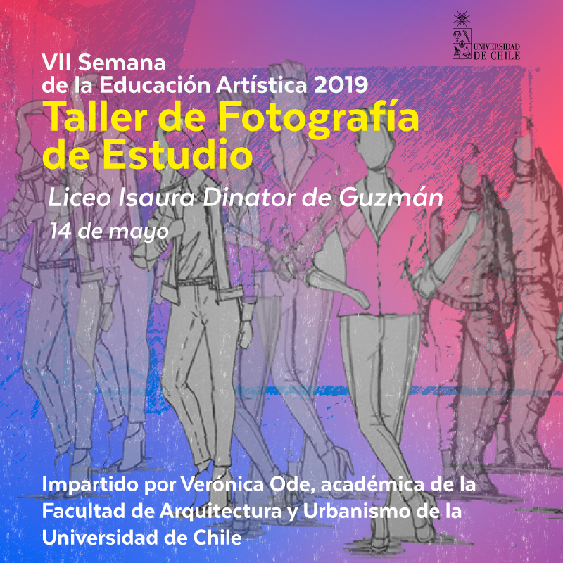 El Taller de Fotografía de Estudio para alumnos del Liceo Isaura Dinator de Guzmán