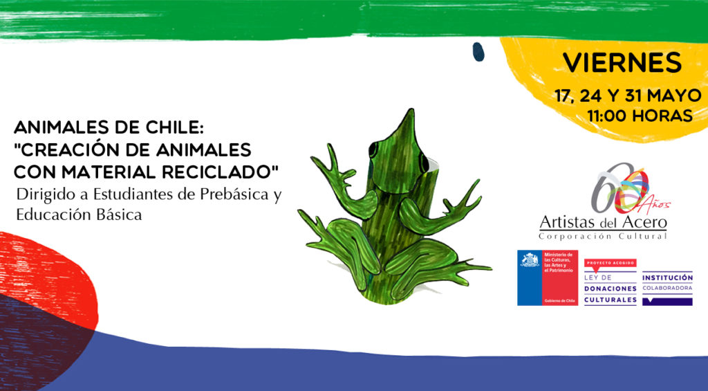Taller de Animales Chilenos: «Creación de Animales con Materiales Reciclados»
