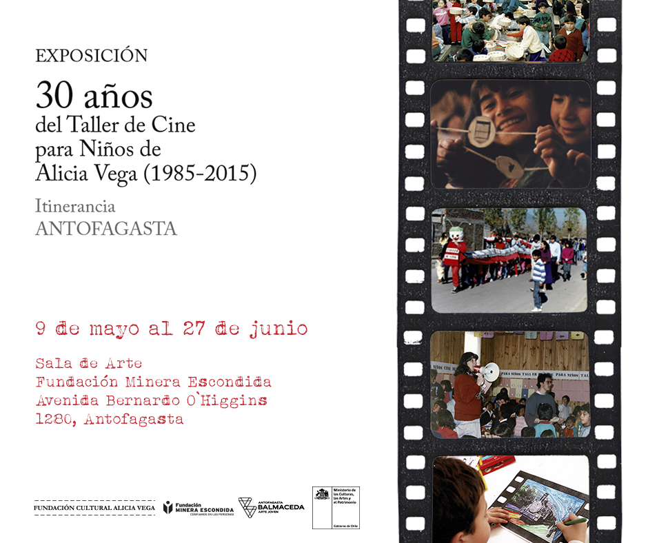 Exposición «30 años del Taller de Cine para niños de Alicia Vega»