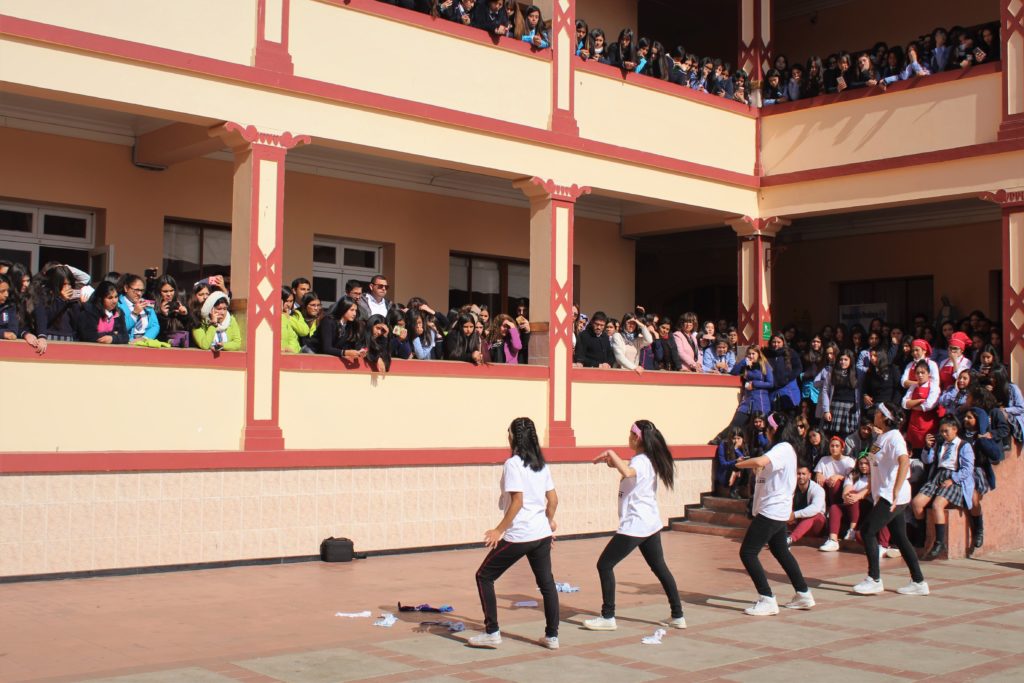 ProviDance demuestra su talento en intervención dentro del Colegio Providencia de La Serena