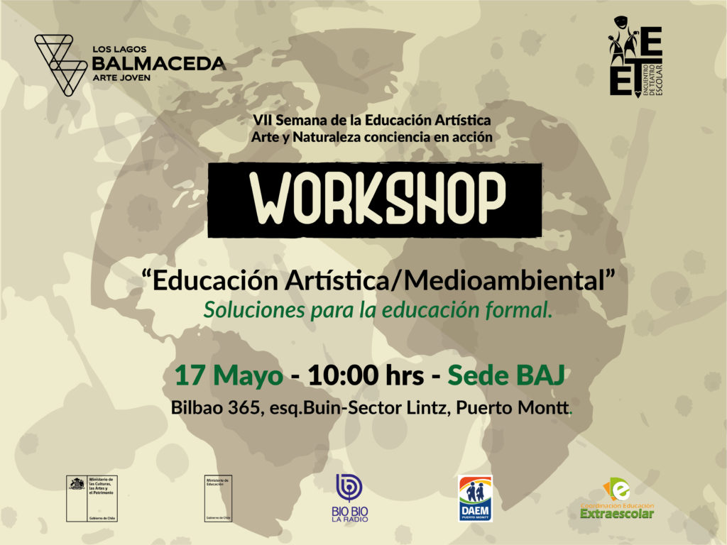Workshop, “Educación Artística/medioambiental”