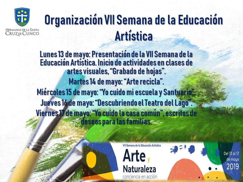 Organización VII Semana de La Educación Artística.
