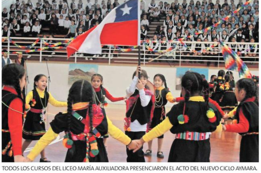 Machaq Mara: la tradición indígena llegó a los colegios