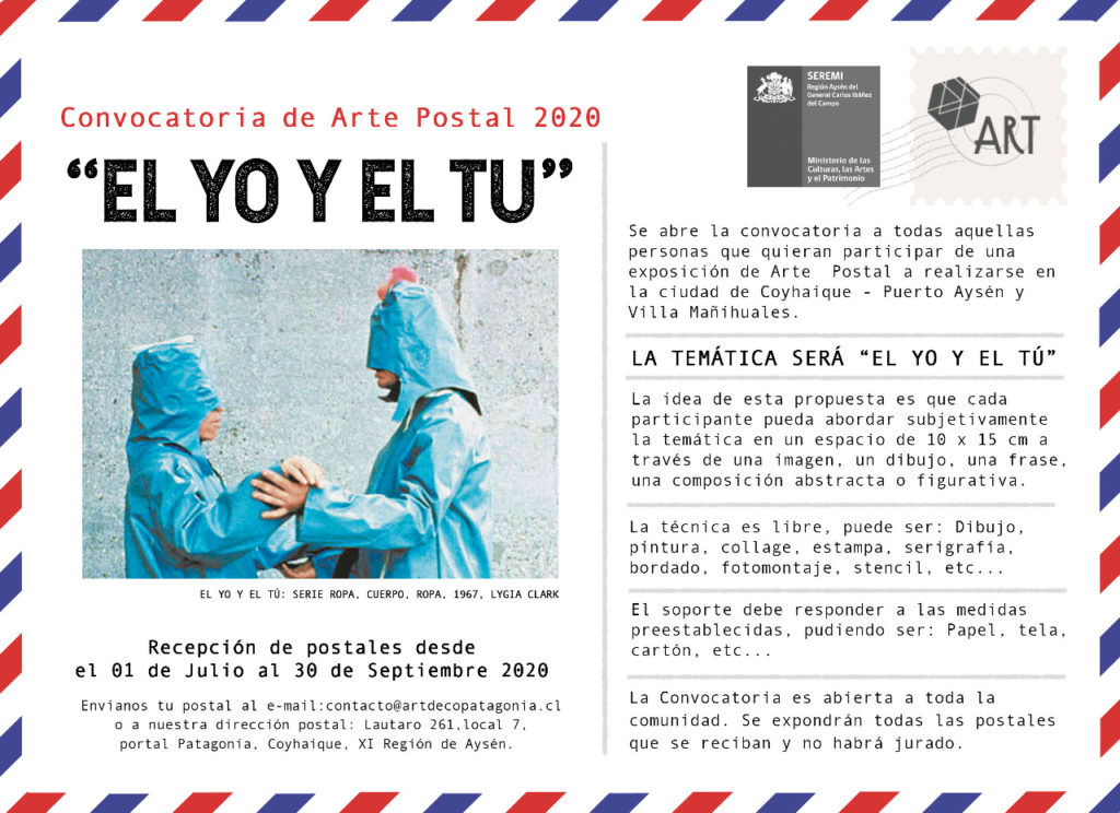 Convocatoria de Arte Postal «El yo y el tú»