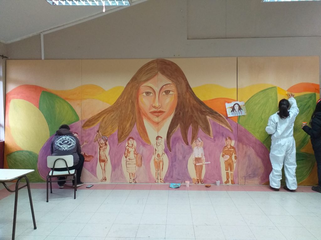 Mural «Mujer Carmelina»