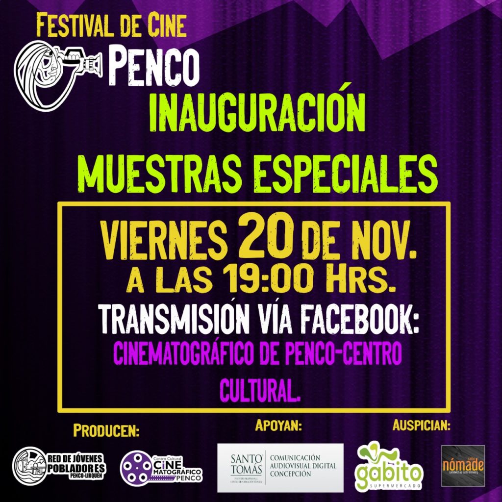 Festival de Cine de Penco, en cuarentena