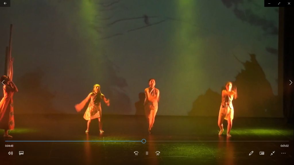 Elenco de Danza Colegio Bicentenario de las artes EVJ de Ovalle