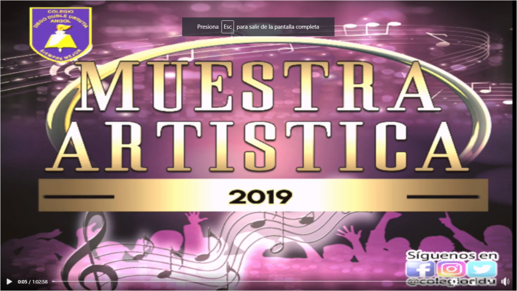 Muestra Artística 2019