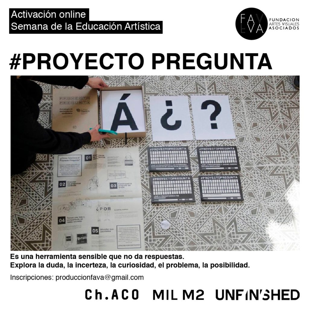 Activación online “Proyecto Pregunta”