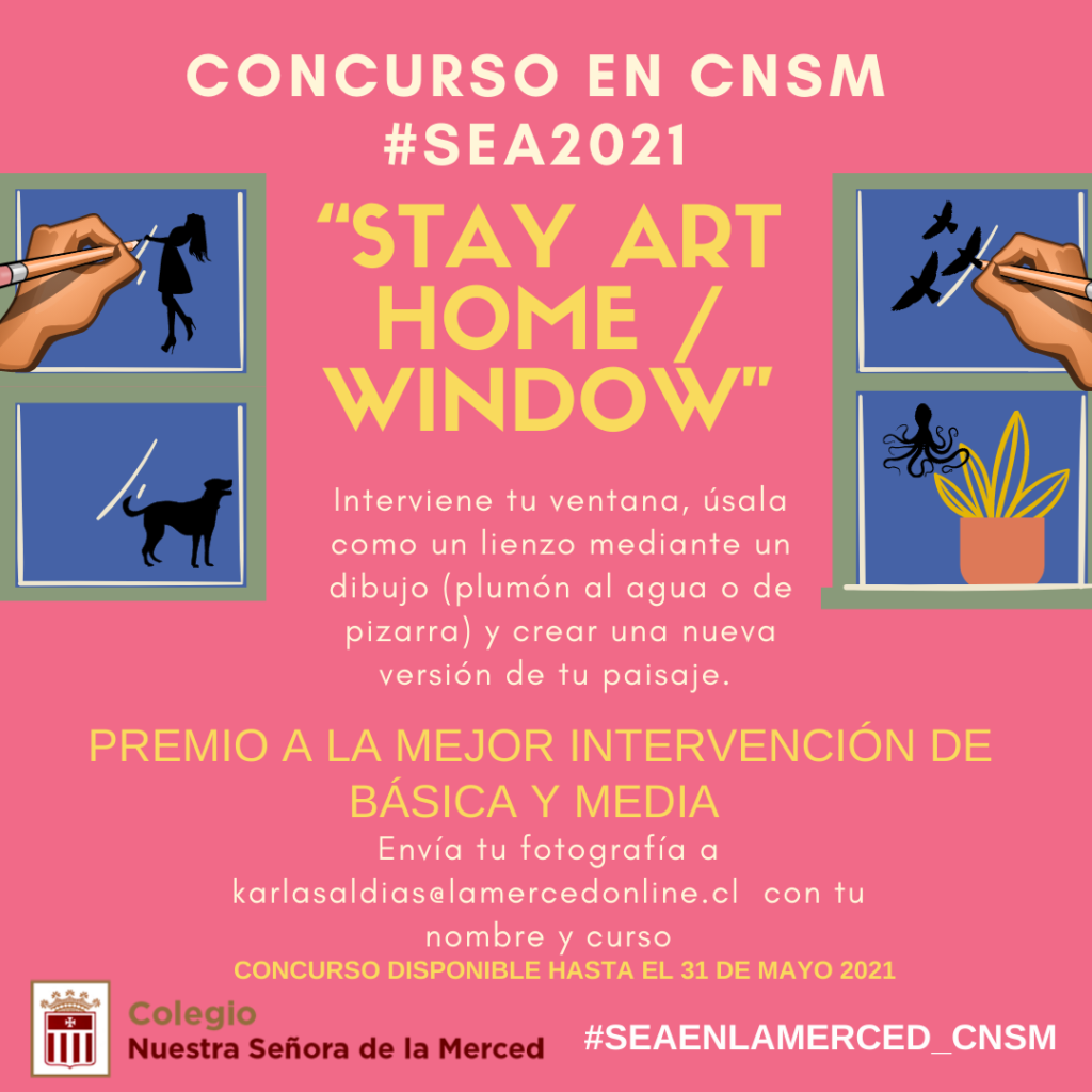 “Stay ArT Home / Window»