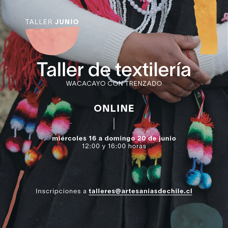 Taller Online Textilería ´Wacacayo con trenzado´