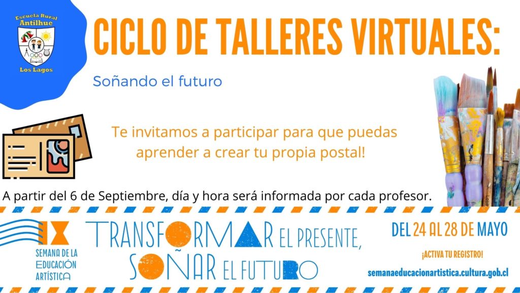 Ciclo de talleres virtuales: Soñando el futuro con 8º Básico