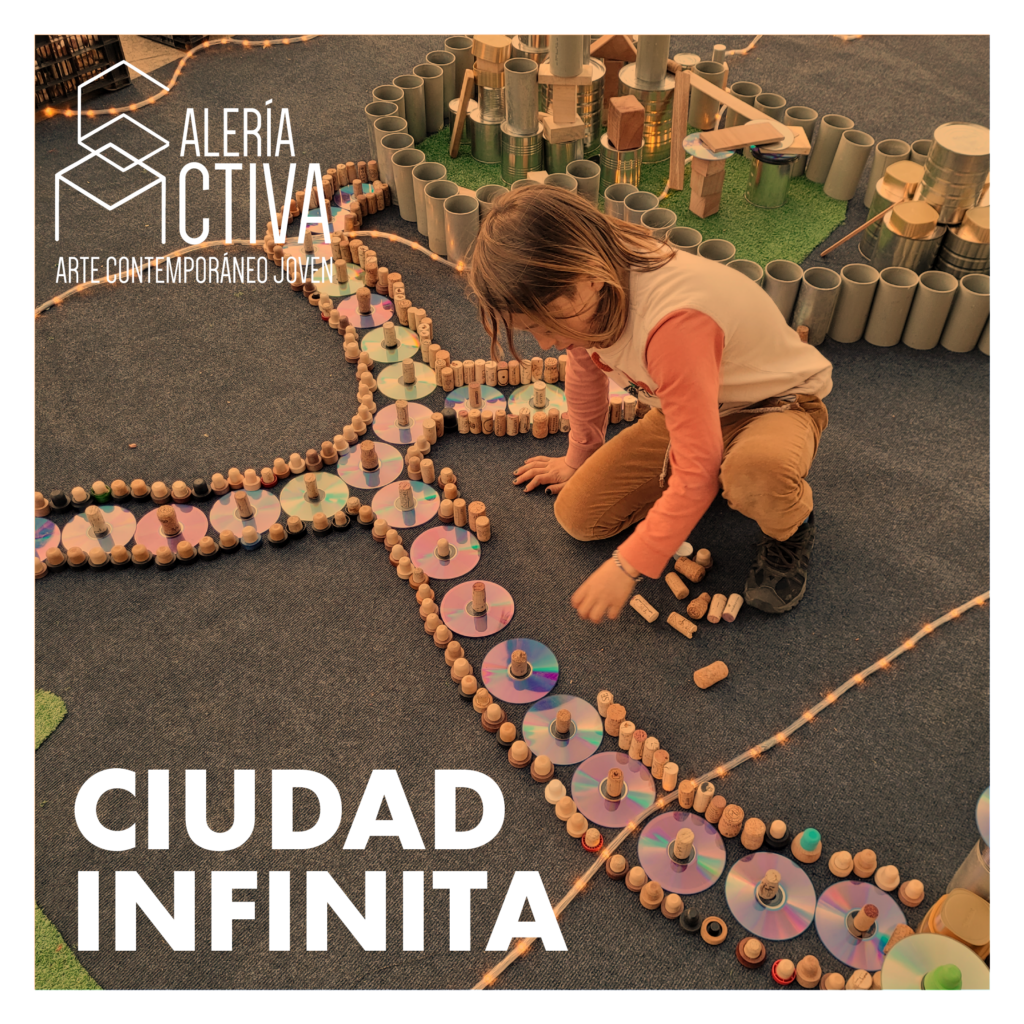 Mediación Artística Exposición «Ciudad Infinita» de Colectivo Manos a la Cuenca