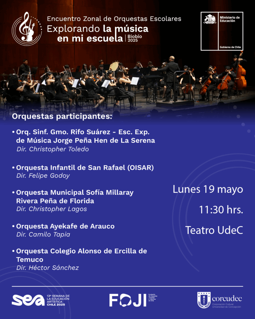 Concierto de clausura de la Semana de la Educación Artística 2025