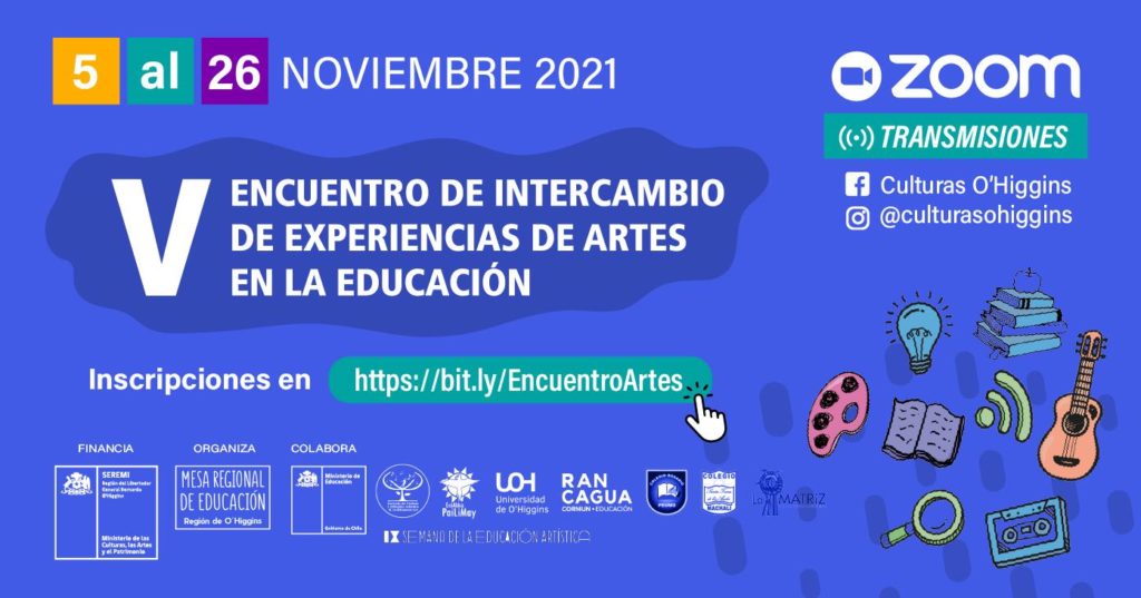 V Encuentro Regional de Intercambio de Experiencias de Artes en la Educación