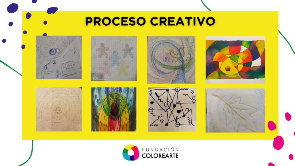 Proceso creativo Colorearte: ciclos y textil