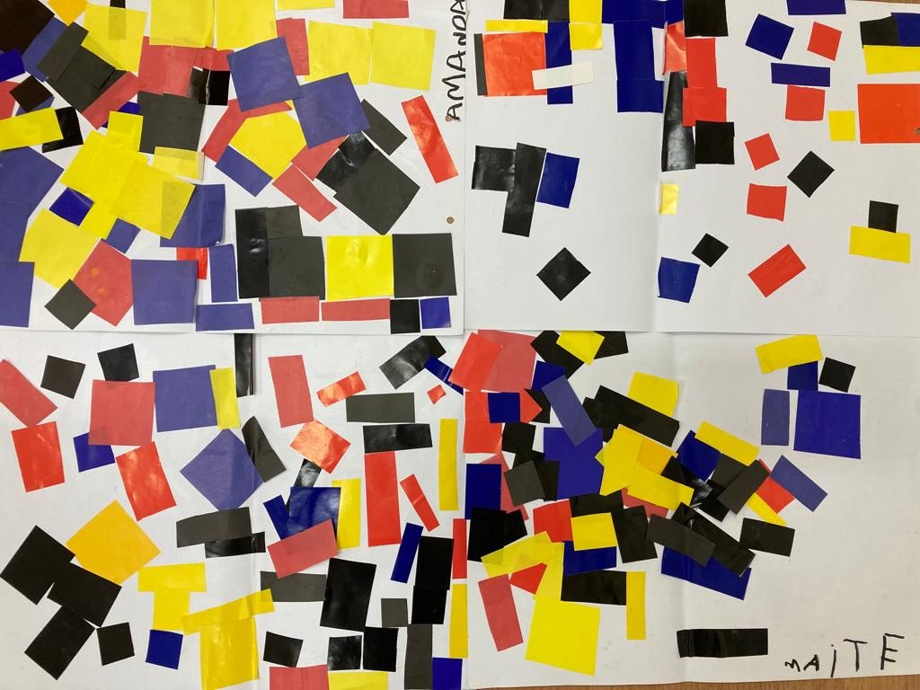 Mondrian y las figuras geométricas