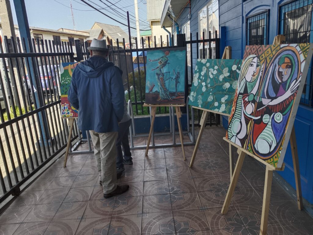 EXPOSICIÓN DE PINTURAS DE ARTE MODERNO