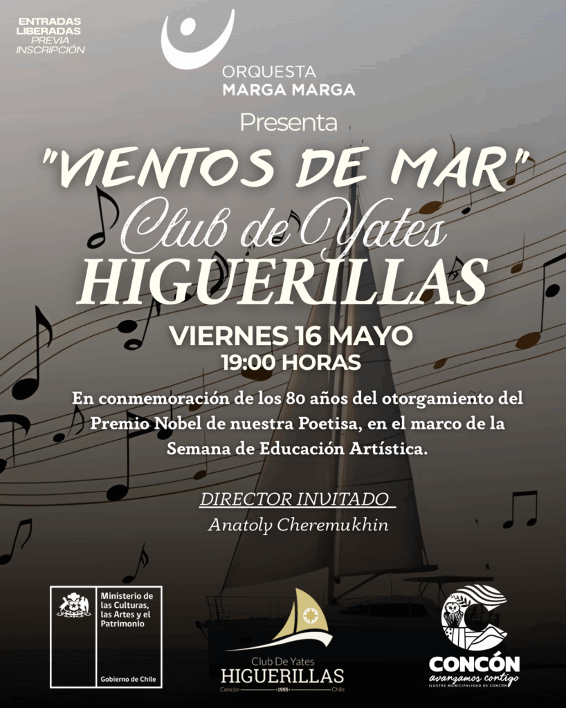 Concierto de la Orquesta Marga Marga en el Club de Yates de Higuerillas