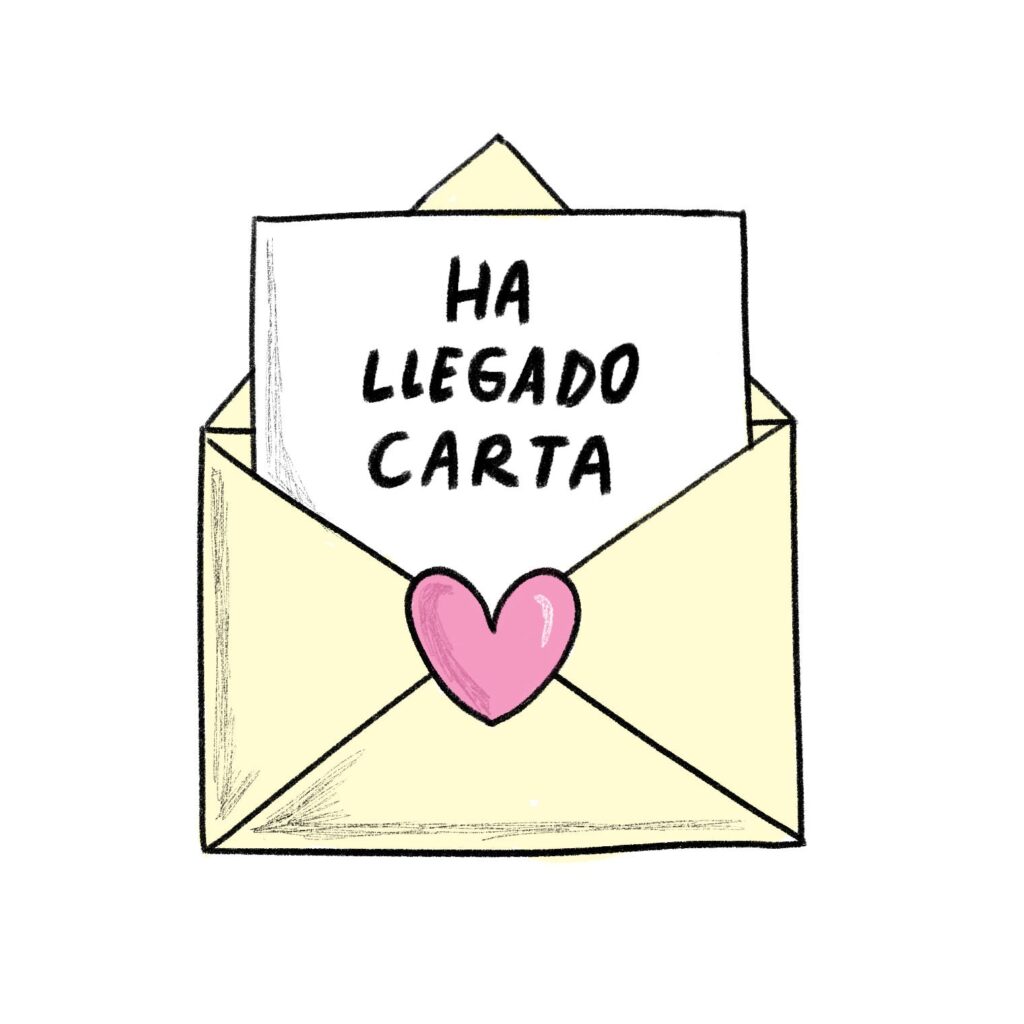 ¡Ha llegado carta!