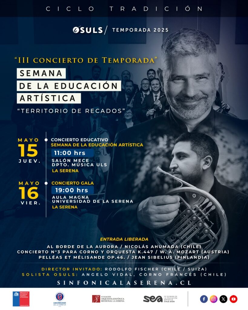 III CONCIERTO DE TEMPORADA 2025 / SEA » TERRITORIO DE RECADOS»