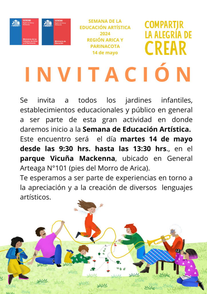 Inauguración de la Semana de Educación Artística en Arica