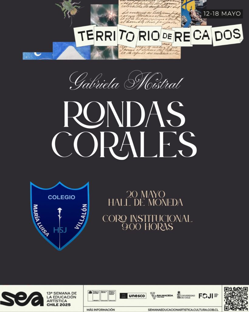 Concierto coral Rondas de Gabriela Mistral