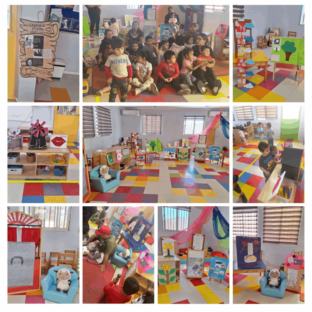 Jugando con los versos de Gabriela