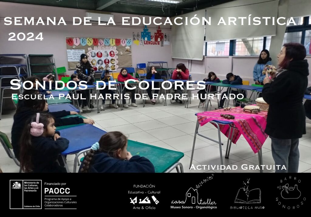 «Sonidos de colores» en Escuela Paul Harris de Padre Hurtado