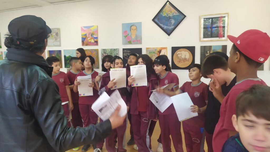 Homenaje visual y literario a Gabriela Mistral 2