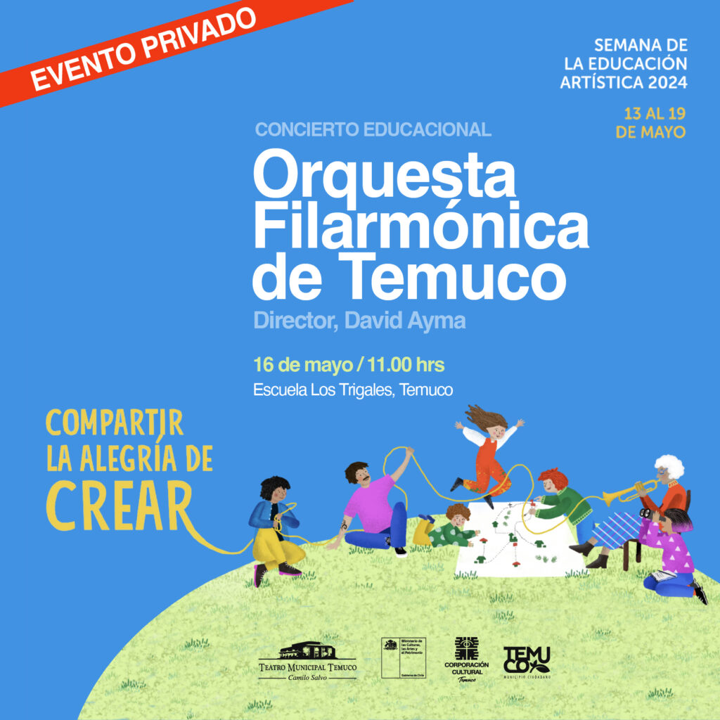 Concierto educacional ensamble de cuerdas Orquesta Filarmonica de Temuco