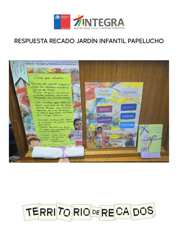 Territorio de Recados con Jardín Infantil Papelucho