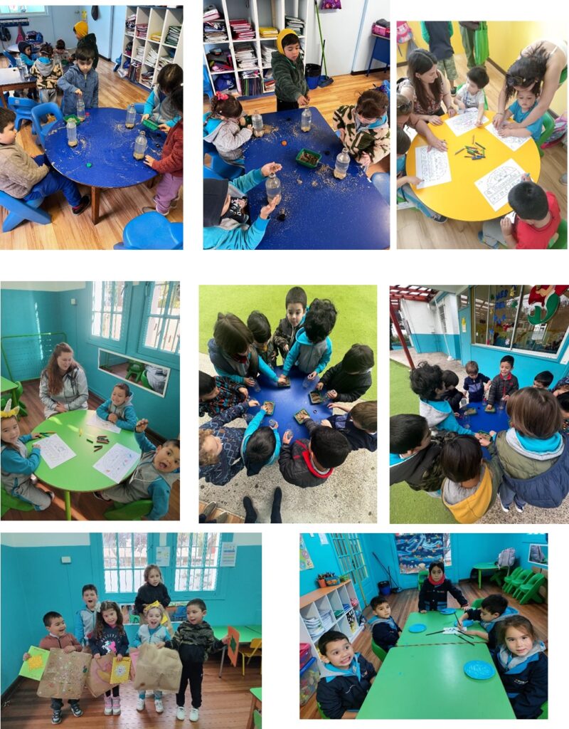 Exploración artística con la temática del Mes del Mar en nuestra Escuela de Lenguaje