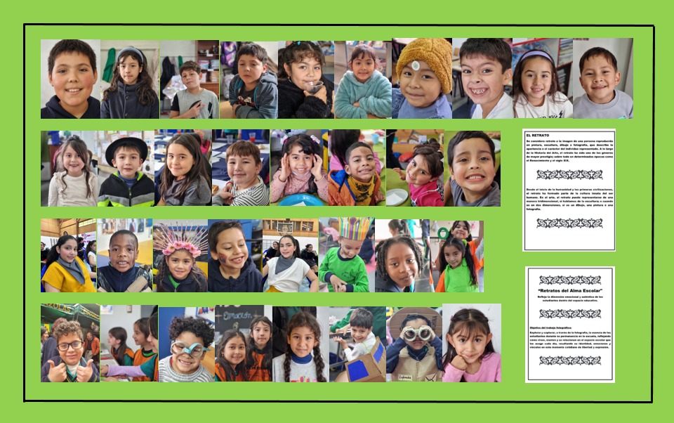 INTERVENCIÓN ARTÍSTICA RETRATOS DEL ALMA ESCOLAR