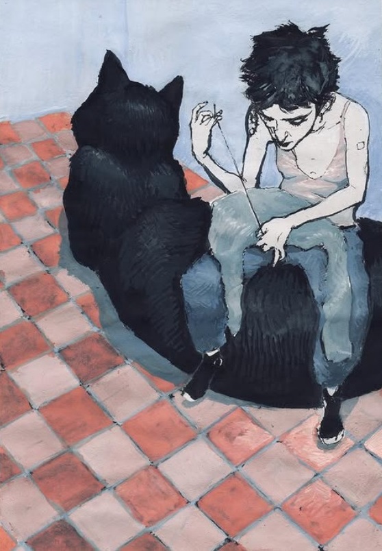 Charla del artista visual Garza Negra