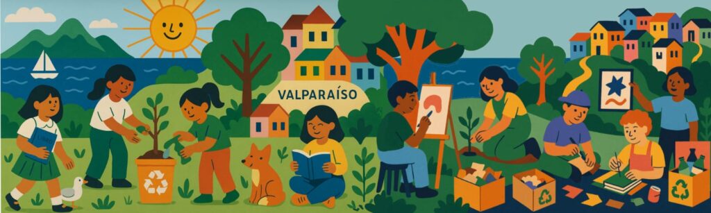 Aquí crecen sueños, no basura