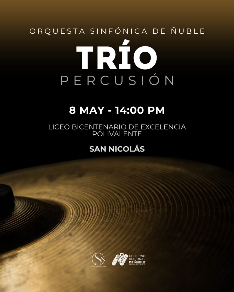 CONCIERTO TRÍO DE PERCUSIÓN