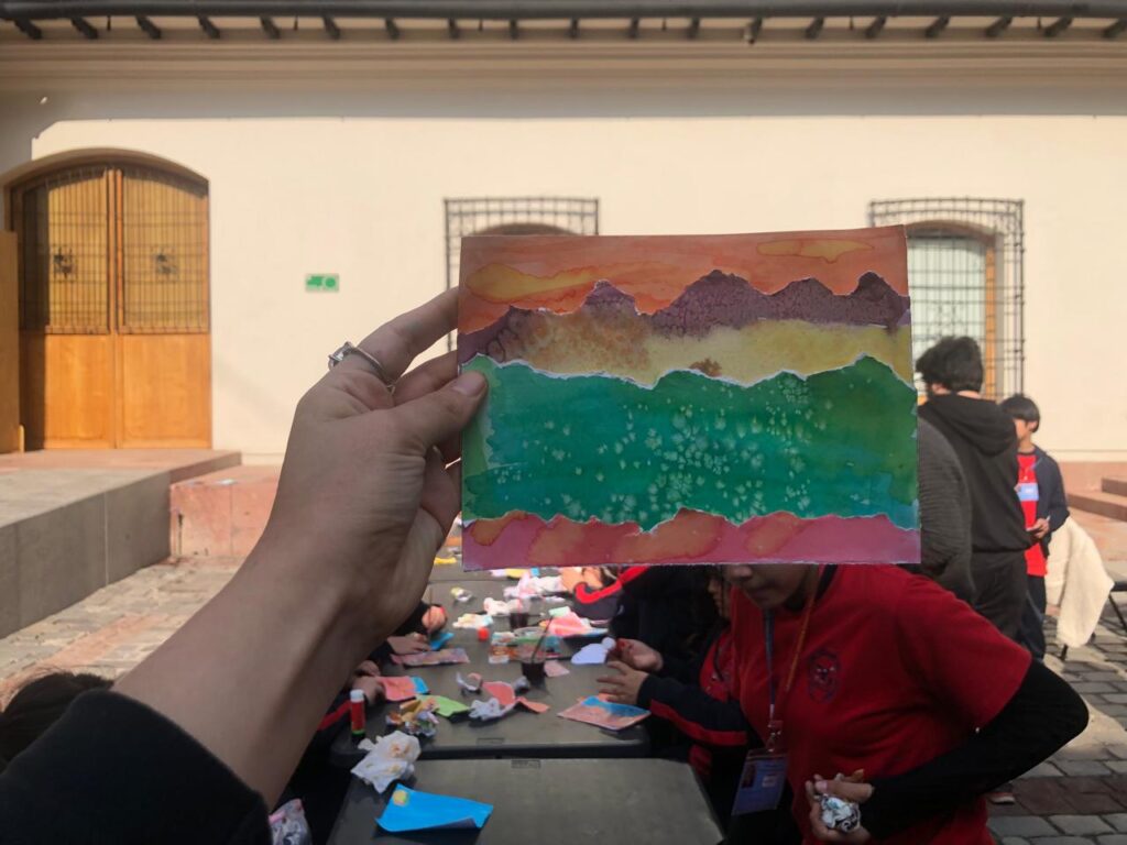 Capa sobre capa, creación de paisajes montañosos