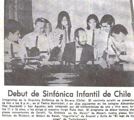 A 52 años de su asesinato, las orquestas infantiles y juveniles de Chile tienen su día en honor a Jorge Peña Hen