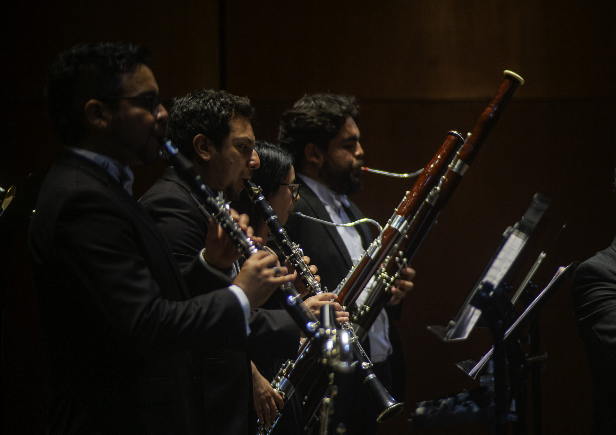 El ensamble de Vientos y Percusión de La Orquesta de Cámara de Puerto Montt llega a las aulas en el marco de la Semana de la Educación Artística.