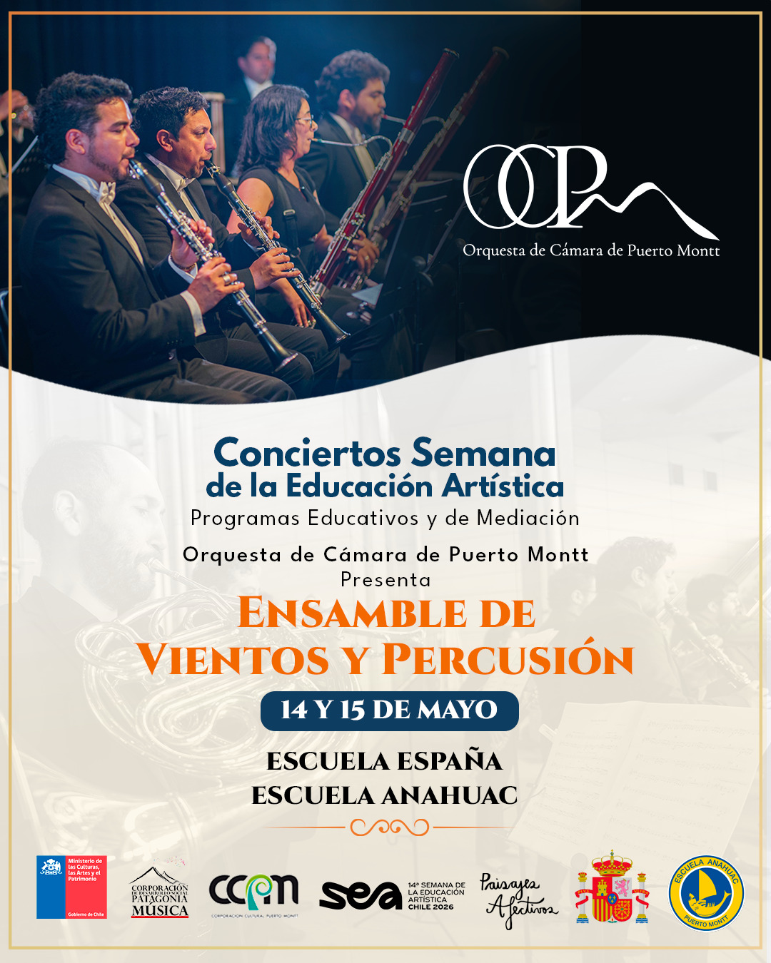 Conciertos OCPM Semana Educación Artística